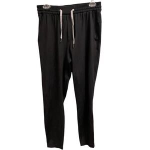 Lululemon Mens Athletic Joggers Size Small Black Drawstring Pull On Comfort